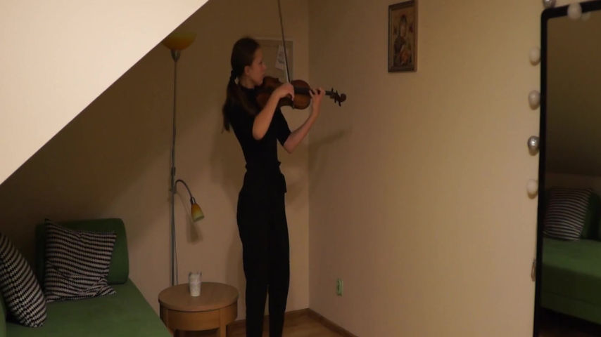 Natalia Kalinowska (skrzypce) - Paganini Kaprys17